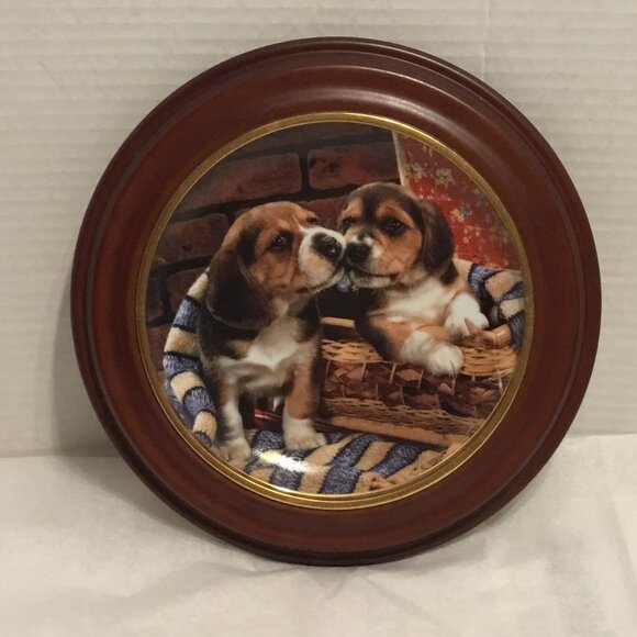 Franklin Mint Beagle Bedtime Limited Edition Numbered collector's Plate - Picture 1 of 8